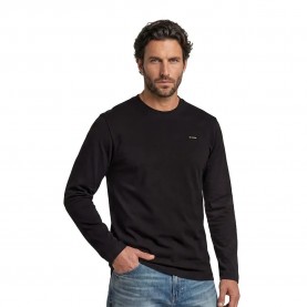Тениска G-Star True Regular long sleeve T-shirt - Grey (Dark Black) тениска,мъжки,тениски,дамски,тениски,g,star,true,regular,long,sleeve,t,shirt,grey,(dark,black)