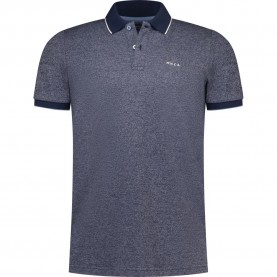 Nza new zealand 26FN121 short sleeve polo - Blue (Navy Marine Melange) дамски,блузи,с,яка,мъжки,блузи,с,яка,nza,new,zealand,26fn121,short,sleeve,polo,blue,(navy,marine,melange)