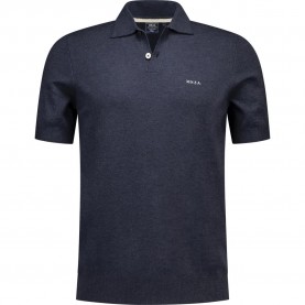 Nza new zealand 26FN186 short sleeve polo - Blue (Navy Marine Melange) дамски,блузи,с,яка,мъжки,блузи,с,яка,nza,new,zealand,26fn186,short,sleeve,polo,blue,(navy,marine,melange)