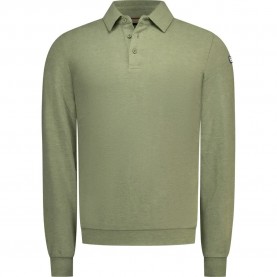 Nza new zealand 26GN202 long sleeve polo - Green (Scouting Green Melange) дамски,блузи,с,яка,мъжки,блузи,с,яка,nza,new,zealand,26gn202,long,sleeve,polo,green,(scouting,green,melange)