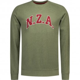 Блуза Nza new zealand 26GN303 sweatshirt - Green (Scouting Green Melange) блуза,мъжки,пуловери,nza,new,zealand,26gn303,sweatshirt,green,(scouting,green,melange)