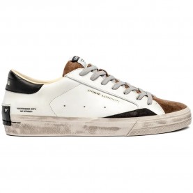 Маратонки Crime london 11072AA8 Distressed 2.0 trainers - White (White) маратонки,мъжки,маратонки,дамски,маратонки,crime,london,11072aa8,distressed,2.0,trainers,white,(white)