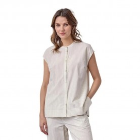 Потник Redgreen Adeline Sleeveless Shirt - Beige (Black Stripe) потник,дамски,ризи,мъжки,ризи,redgreen,adeline,sleeveless,shirt,beige,(black,stripe)