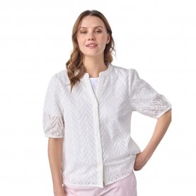Redgreen Amirah 3/4 sleeve shirt - White (White) дамски,ризи,мъжки,ризи,redgreen,amirah,3,4,sleeve,shirt,white,(white)