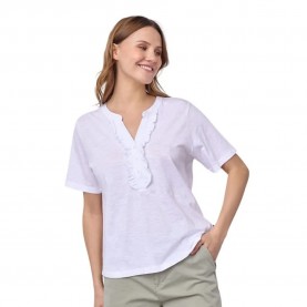 Риза с къс ръкав Redgreen Cammy short sleeve shirt - White (White) риза,с,къс,ръкав,дамски,ризи,мъжки,ризи,redgreen,cammy,short,sleeve,shirt,white,(white)