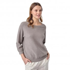 Блуза Redgreen Jil sweater - Grey (Dark Sand Melange) блуза,мъжки,пуловери,дамски,пуловери,redgreen,jil,sweater,grey,(dark,sand,melange)