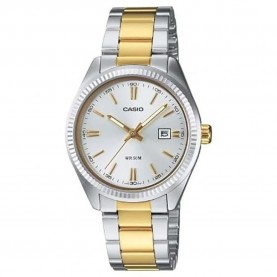 Часовник Casio LTP-1302PSG-7AVEG woman watch refurbished - Golden (Silver / Gold) часовник,часовници,casio,ltp,1302psg,7aveg,woman,watch,refurbished,golden,(silver,gold)