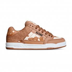Маратонки Globe Tilt trainers - Brown (Brown / White Cow) маратонки,мъжки,маратонки,дамски,маратонки,globe,tilt,trainers,brown,(brown,white,cow)