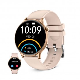 KSIX Core 2 Amoled smartwatch refurbished - Golden (Pink) часовници,ksix,core,2,amoled,smartwatch,refurbished,golden,(pink)
