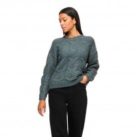 Блуза Vila Toko sweater - Green (Balsam Green / Detail Melange) блуза,мъжки,пуловери,дамски,пуловери,vila,toko,sweater,green,(balsam,green,detail,melange)