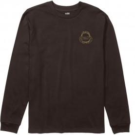 Тениска Salty crew Great white long sleeve T-shirt - Brown (Black) тениска,мъжки,тениски,дамски,тениски,salty,crew,great,white,long,sleeve,t,shirt,brown,(black)