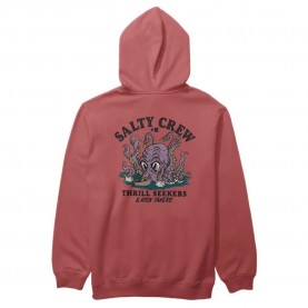 Суичър Salty crew Kraken monst hoodie - Red (Washed Red) суичър,мъжки,пуловери,salty,crew,kraken,monst,hoodie,red,(washed,red)