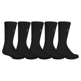 Чорапи Salty crew Line up crew socks 5 units - Black (Black) чорапи,мъжки,чорапи,дамски,чорапи,salty,crew,line,up,crew,socks,5,units,black,(black)