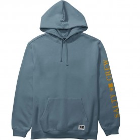 Суичър Salty crew Refuge fleece hoodie - Grey (Slate) суичър,мъжки,пуловери,salty,crew,refuge,fleece,hoodie,grey,(slate)