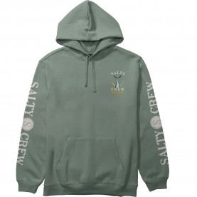 Суичър Salty crew Tailed fleece hoodie - Green (Laurel Wreath) суичър,мъжки,пуловери,salty,crew,tailed,fleece,hoodie,green,(laurel,wreath)