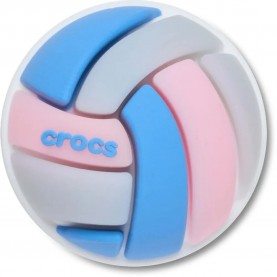 Jibbitz 3D Pastel Volleyball charm - Pink обувни,аксесоари,jibbitz,3d,pastel,volleyball,charm,pink
