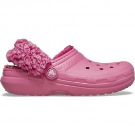 Crocs Classic Fleece Lined Kids clogs - Pink (Quiet Rose) дамски,сандали,и,чехли,мъжки,сандали,мъжки,джапанки,и,чехли,crocs,classic,fleece,lined,kids,clogs,pink,(quiet,rose)