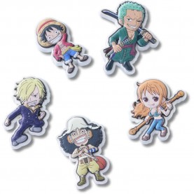 Jibbitz One Piece charm 5 units - Multicolor обувни,аксесоари,jibbitz,one,piece,charm,5,units,multicolor