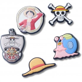 Jibbitz One Piece Luffy charm 5 units - Multicolor обувни,аксесоари,jibbitz,one,piece,luffy,charm,5,units,multicolor