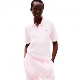 Tommy hilfiger 1985 short sleeve polo - Pink (Light Pink) дамски,блузи,с,яка,мъжки,блузи,с,яка,tommy,hilfiger,1985,short,sleeve,polo,pink,(light,pink)