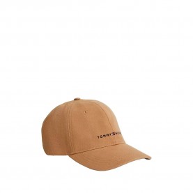 Шапка Tommy hilfiger AM0AM14511 cap - Brown (Safari Canvas) шапка,всички,шапки,tommy,hilfiger,am0am14511,cap,brown,(safari,canvas)