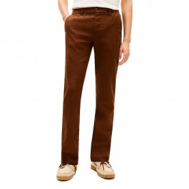 Панталони Tommy hilfiger Denton Sorona Linen pants - Brown (Legacy Brown) панталони,мъжки,панталони,дамски,панталони,tommy,hilfiger,denton,sorona,linen,pants,brown,(legacy,brown)