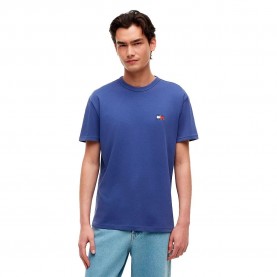 Тениска Tommy hilfiger DM0DM20322 short sleeve T-shirt - Blue (Blue Storm) тениска,мъжки,тениски,дамски,тениски,tommy,hilfiger,dm0dm20322,short,sleeve,t,shirt,blue,(blue,storm)