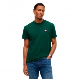 Тениска Tommy hilfiger DM0DM20322 short sleeve T-shirt - Green (Velvet Green) тениска,мъжки,тениски,дамски,тениски,tommy,hilfiger,dm0dm20322,short,sleeve,t,shirt,green,(velvet,green)