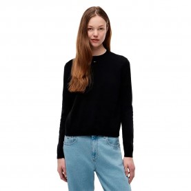 Блуза Tommy hilfiger DW0DW20159 sweater - Black (Black) блуза,мъжки,пуловери,дамски,пуловери,tommy,hilfiger,dw0dw20159,sweater,black,(black)