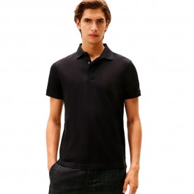 Tommy hilfiger MW0MW41513 short sleeve polo - Black (Black / Black) дамски,блузи,с,яка,мъжки,блузи,с,яка,tommy,hilfiger,mw0mw41513,short,sleeve,polo,black,(black,black)