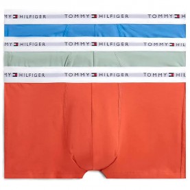 боксерки,мъжко,бельо,tommy,hilfiger,um0um03889,trunk,boxers,3,units,multicolor,(blue,spell,terra,red,minty,grey)