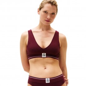 Tommy hilfiger UW0UW06062 Triangle bra - Purple (Deep Burgundyundy) дамско,бельо,дамски,бикини,и,танкини,tommy,hilfiger,uw0uw06062,triangle,bra,purple,(deep,burgundyundy)