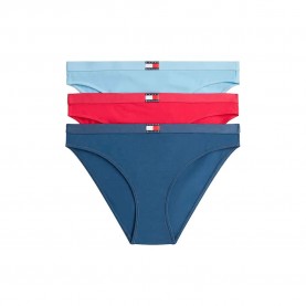 дамско,бельо,дамски,бикини,и,танкини,tommy,hilfiger,uw0uw06141,plus,size,panties,3,units,blue,pink,(vivid,pink,light,powder,blue,aqua,sea)