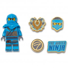 Jibbitz 4LW Ninjago Nya charm 5 units - Blue обувни,аксесоари,jibbitz,4lw,ninjago,nya,charm,5,units,blue