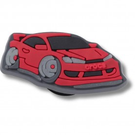Jibbitz Glow Red Race Street Car charm - Red обувни,аксесоари,jibbitz,glow,red,race,street,car,charm,red