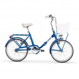Mbm Angela 20´´ folding bike - Silver (Blue) пътни,и,градски,велосипеди,mbm,angela,20´´,folding,bike,silver,(blue)