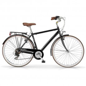 Mbm Boulevard 700C U TY300 bike - Silver (Black) пътни,и,градски,велосипеди,mbm,boulevard,700c,u,ty300,bike,silver,(black)