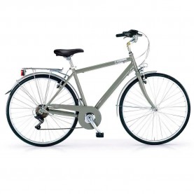 Mbm Central 700C U TY21 bike - Silver (Military Green) пътни,и,градски,велосипеди,mbm,central,700c,u,ty21,bike,silver,(military,green)