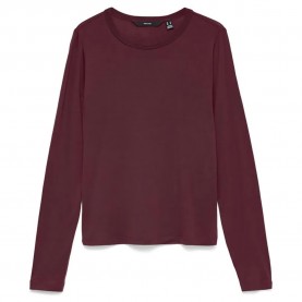 Тениска Vero moda Ada long sleeve T-shirt - Red (Windsor Wine) тениска,мъжки,тениски,дамски,тениски,vero,moda,ada,long,sleeve,t,shirt,red,(windsor,wine)