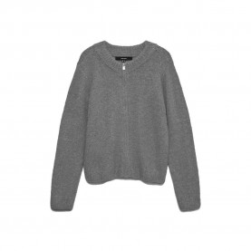 Жилетка Vero moda Berry cardigan - Grey (Medium Grey Melange / Detail 4004) жилетка,мъжки,пуловери,дамски,пуловери,vero,moda,berry,cardigan,grey,(medium,grey,melange,detail,4004)