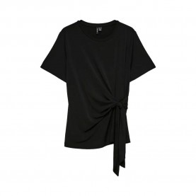 Тениска Vero moda Jill short sleeve T-shirt - Black (Black) тениска,мъжки,тениски,дамски,тениски,vero,moda,jill,short,sleeve,t,shirt,black,(black)