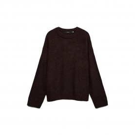 Блуза Vero moda Lea sweater - Brown (Chocolate Torte) блуза,мъжки,пуловери,дамски,пуловери,vero,moda,lea,sweater,brown,(chocolate,torte)
