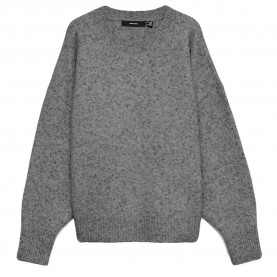 Блуза Vero moda Sif sweater - Grey (Medium Grey Melange) блуза,мъжки,пуловери,дамски,пуловери,vero,moda,sif,sweater,grey,(medium,grey,melange)
