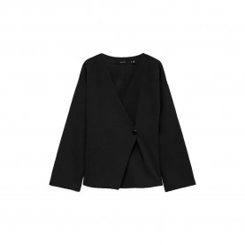 Жилетка Vero moda Star cardigan - Black (Black) жилетка,мъжки,пуловери,дамски,пуловери,vero,moda,star,cardigan,black,(black)