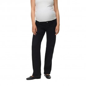 Дънки Vero moda Tessa RA118 Wide Leg Maternity jeans - Black (Black) дънки,мъжки,панталони,дамски,панталони,vero,moda,tessa,ra118,wide,leg,maternity,jeans,black,(black)