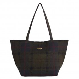 Пазарска чанта Barbour Layla Shopper Bag - Black (Shadow Classic Tartan) пазарска,чанта,всички,чанти,barbour,layla,shopper,bag,black,(shadow,classic,tartan)