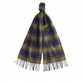 Шал Barbour USC0001 scarf - Green (Classic Tartan) шал,ръкавици,шапки,и,шалове,barbour,usc0001,scarf,green,(classic,tartan)