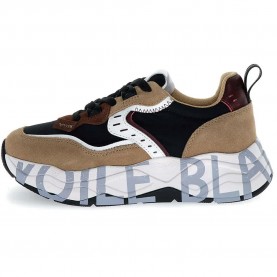 Маратонки Voile blanche CLUB105 trainers - Brown (Light Brown / Black / Timber Brown) маратонки,мъжки,маратонки,дамски,маратонки,voile,blanche,club105,trainers,brown,(light,brown,black,timber,brown)