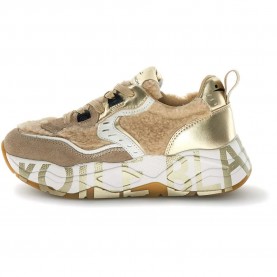 Маратонки Voile blanche CLUB105 trainers - Brown (Light Brown / Platinum) маратонки,мъжки,маратонки,дамски,маратонки,voile,blanche,club105,trainers,brown,(light,brown,platinum)