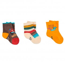 Чорапи Boboli 694076 socks - Multicolor (Ike) чорапи,мъжки,чорапи,дамски,чорапи,boboli,694076,socks,multicolor,(ike)
